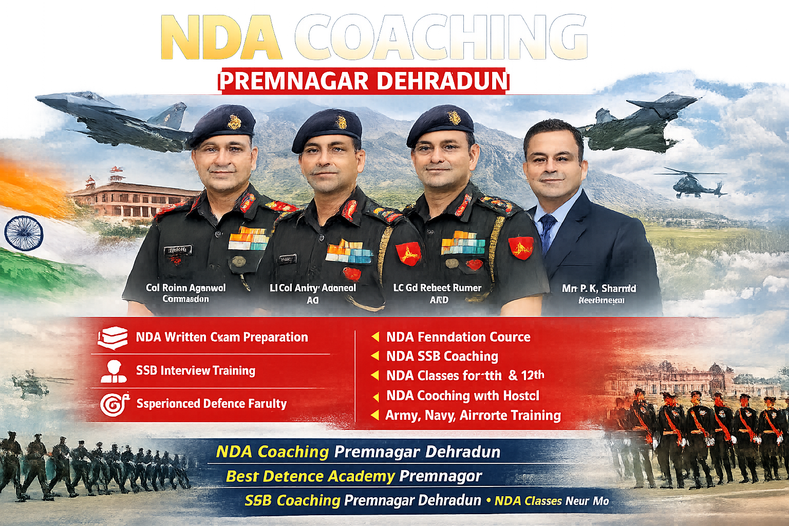 NDA Coaching Premnagar Dehradun Uttarakhand – NDA Cell Team