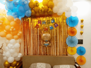 Joyful First Bite Decoration (Annaprashan Theme)