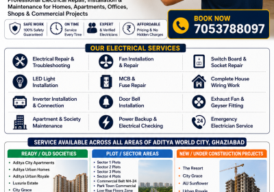 Electrician-Services-in-Aditya-World-City-Ghaziabad-Electrical-Repair-Maintenance