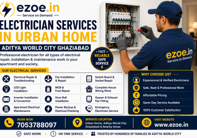 Electrician-Services-in-Urban-Home-Aditya-World-City-Ghaziabad-Electrical-Repair-Maintenance