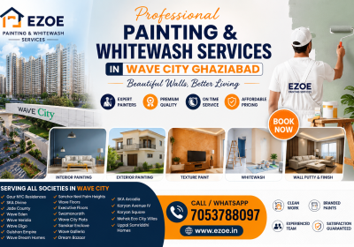 Painting-Whitewash-Services-in-Wave-City-Ghaziabad
